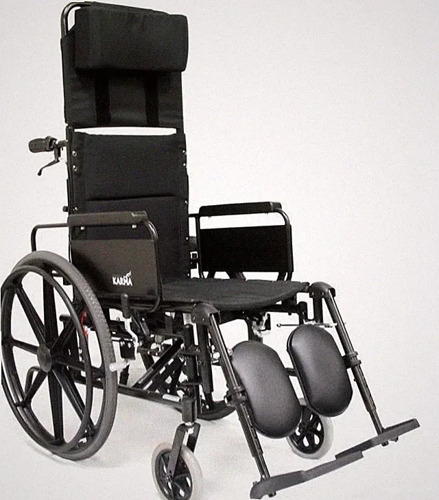 22" SUPER LIGHTWEIGHT RECLINER WHEELCHAIR
