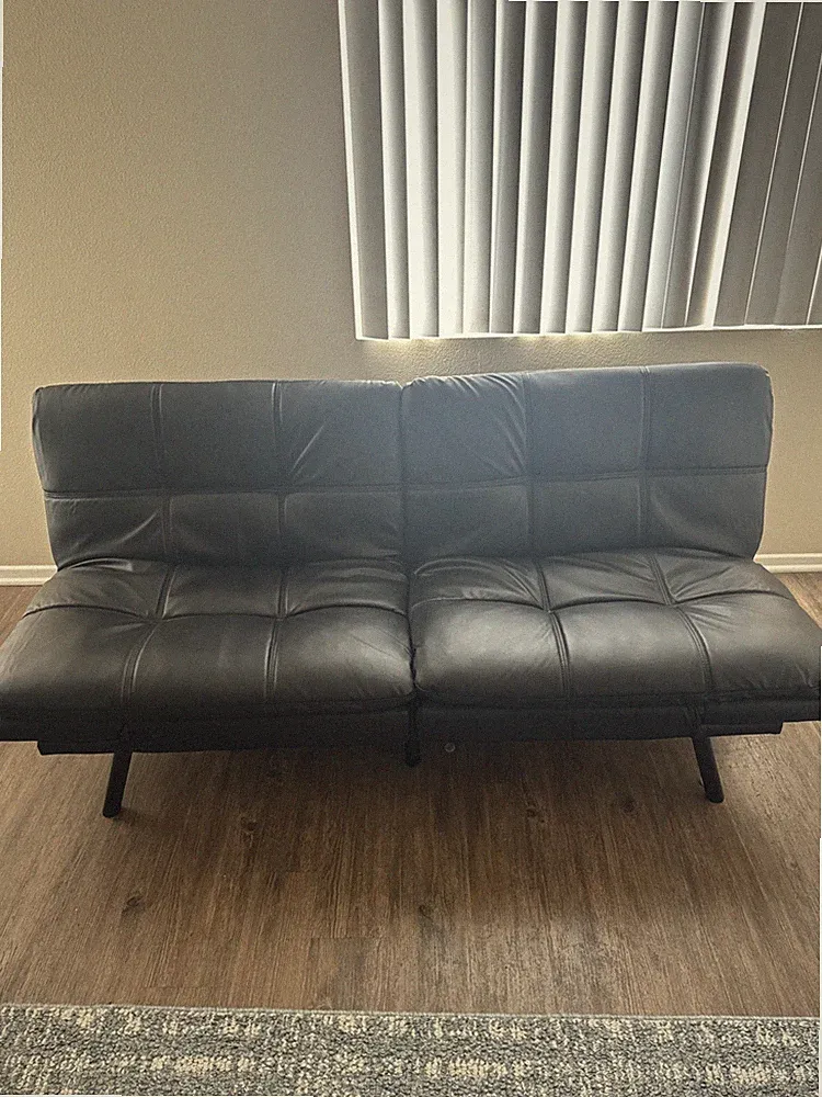 Futon Sofa Bed Convertible Modern Folable Couch Up & Down Recliner Loveseat Sofa